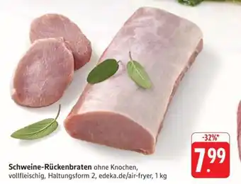 Edeka Schweine-Rückenbraten Angebot