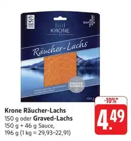 Edeka Krone Räucher-Lachs Angebot