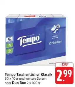 Edeka Tempo Taschentücher Klassik Angebot