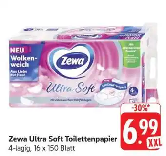 Edeka Zewa Ultra Soft Toilettenpapier Angebot
