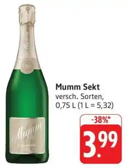 Edeka Mumm Sekt Angebot