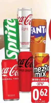 Edeka Coca-Cola/Sprite/Fanta/Mezzo Mix Angebot