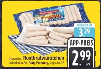 Edeka Donauland Rostbratwürstchen Angebot