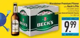 Edeka Warsteiner Premium Pilsner oder Beck's Pils Angebot