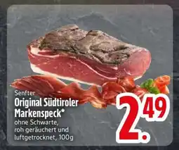 Edeka Senfter Original Südtiroler Markenspeck Angebot