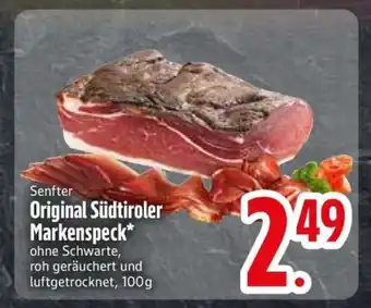 Edeka Senfter Original Südtiroler Markenspeck Angebot