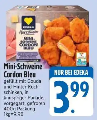 Edeka Mini-Schweine Cordon Bleu Angebot