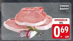 Edeka Schweine-Koteletts Angebot