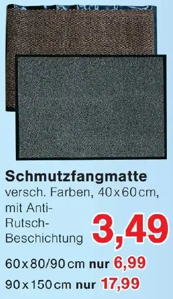 Wiglo Wunderland Schmutzfangmatte Angebot