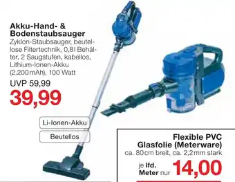 Jawoll Akku Hand & Bodenstaubsauger Angebot