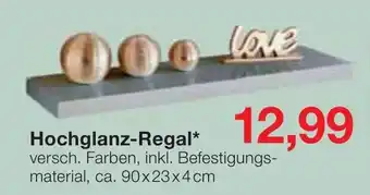 Jawoll Hochglanz  Regal Angebot