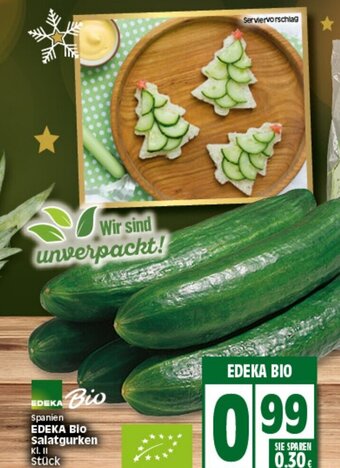 Elli Markt Edeka Bio Salatgurken Angebot