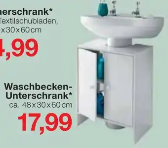 Jawoll Waschbeckenunterschrank Angebot