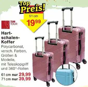 Wiglo Wunderland TIM TOUR Hartschalen Koffer Angebot
