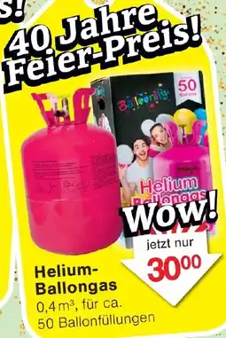 Wiglo Wunderland Helium Ballongas Angebot