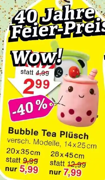 Wiglo Wunderland Bubble Tea Plüsch Angebot