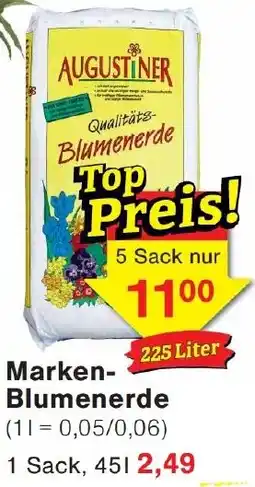 Wiglo Wunderland AUGUSTINER Marken Blumenerde Angebot