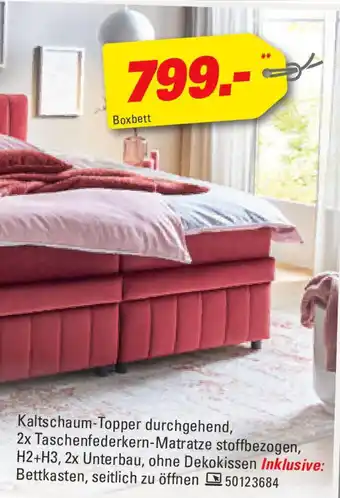 Höffner Boxbett Angebot