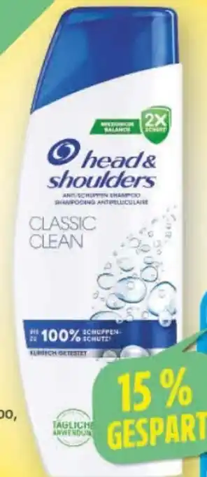 E-Center Head & Shoulders Shampoo Angebot