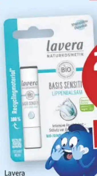 E-Center Lavera Naturkosmetik Basis Sensitiv Lippenbalsam Angebot