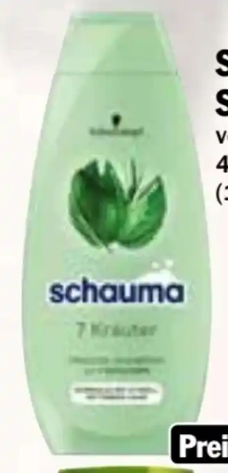 HIT Schwarzkopf Schauma Shampoo Angebot