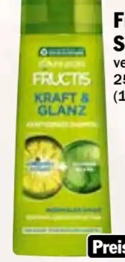 HIT Garnier Fructis Shampoo Angebot