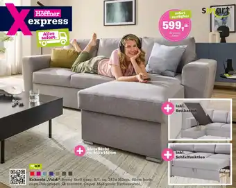 Höffner Ecksofa „Valdi“ Angebot
