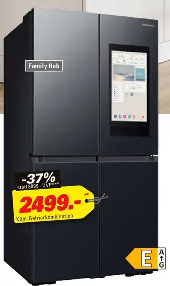Höffner SAMSUNG CROSS-DOOR KÜHL-/GEFRIERKOMBINATION ,,RF65DG9H0EB1EF" Angebot