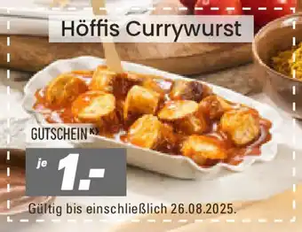 Höffner Höffis Currywurst Angebot