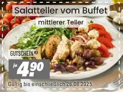 Höffner Salatteller vom Buffet Angebot