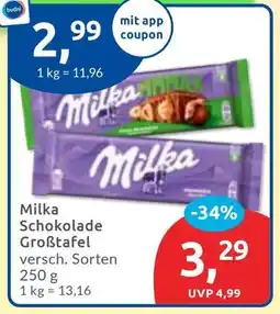 Budni Milka Schokolade Groẞtafel Angebot