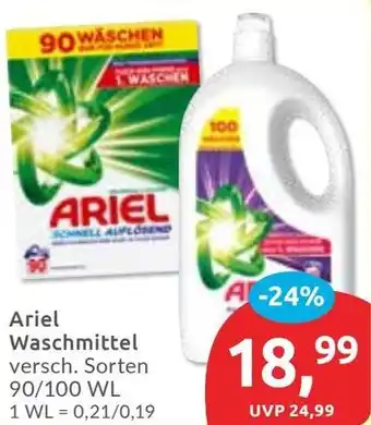 Budni Ariel Waschmittel Angebot