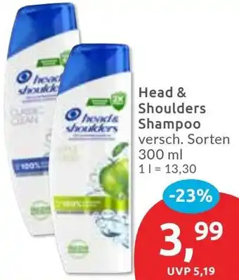 Budni Head & Shoulders Shampoo Angebot