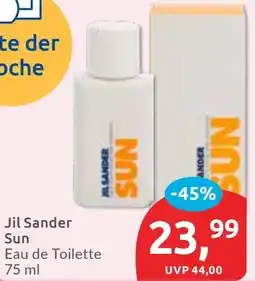 Budni Jil Sander Sun Eau de Toilette Angebot