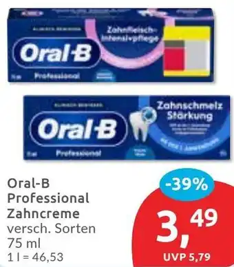 Budni Oral-B Professional Zahncreme Angebot