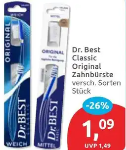 Budni Dr. Best Classic Original Zahnbürste Angebot
