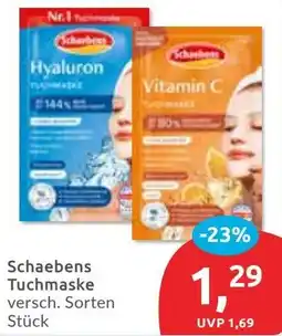 Budni Schaebens Tuchmaske Angebot