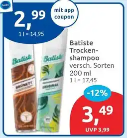 Budni Batiste Trockenshampoo Angebot