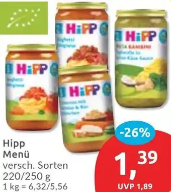 Budni Hipp Menü Angebot