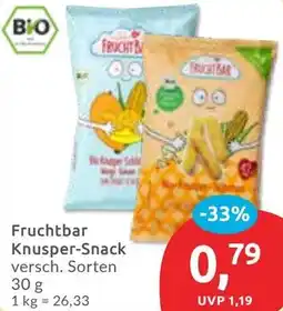 Budni Fruchtbar Knusper-Snack Angebot