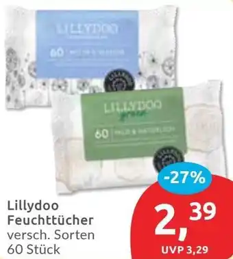 Budni Lillydoo Feuchttücher Angebot