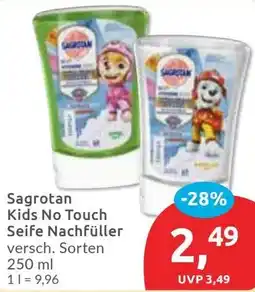 Budni Sagrotan Kids No Touch Seife Nachfüller Angebot