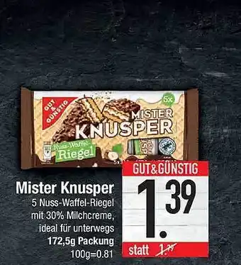 E-Center Mister Knusper Angebot