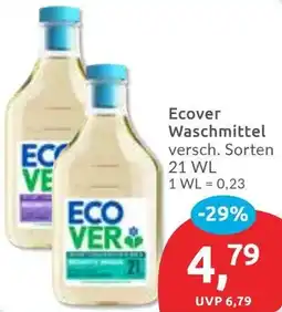 Budni Ecover Waschmittel Angebot
