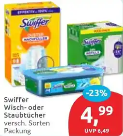 Budni Swiffer Wisch- oder Staubtücher Angebot