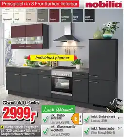 Möbelfundgrube Nobilia Küchenblock Easytouch Angebot