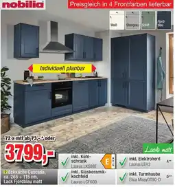 Möbelfundgrube Nobilia Eckküche Cascada Angebot
