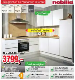 Möbelfundgrube Nobilia Eckküche Flash Angebot