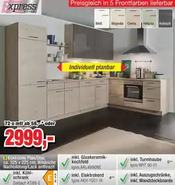 Möbelfundgrube Express Eckküche Plan/Star Angebot