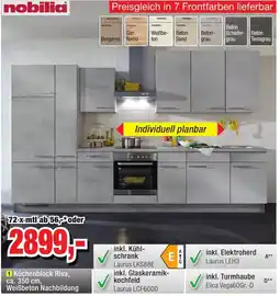 Möbelfundgrube Nobilia Küchenblock Riva Angebot